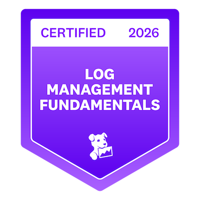 Datadog Certified: Log Management Fundamentals